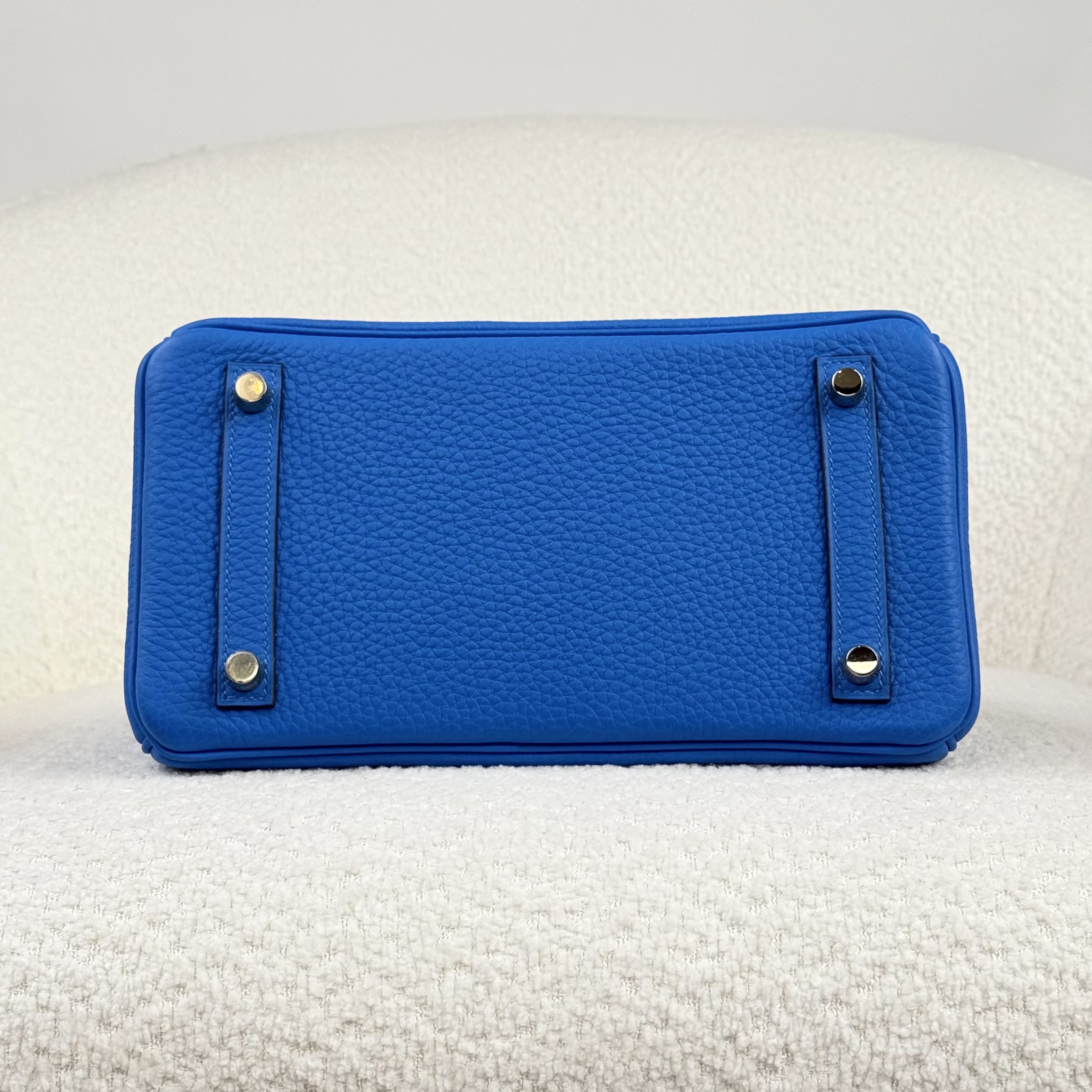 Hermès Bleu Hydra Birkin 25 Togo Gold Hardware