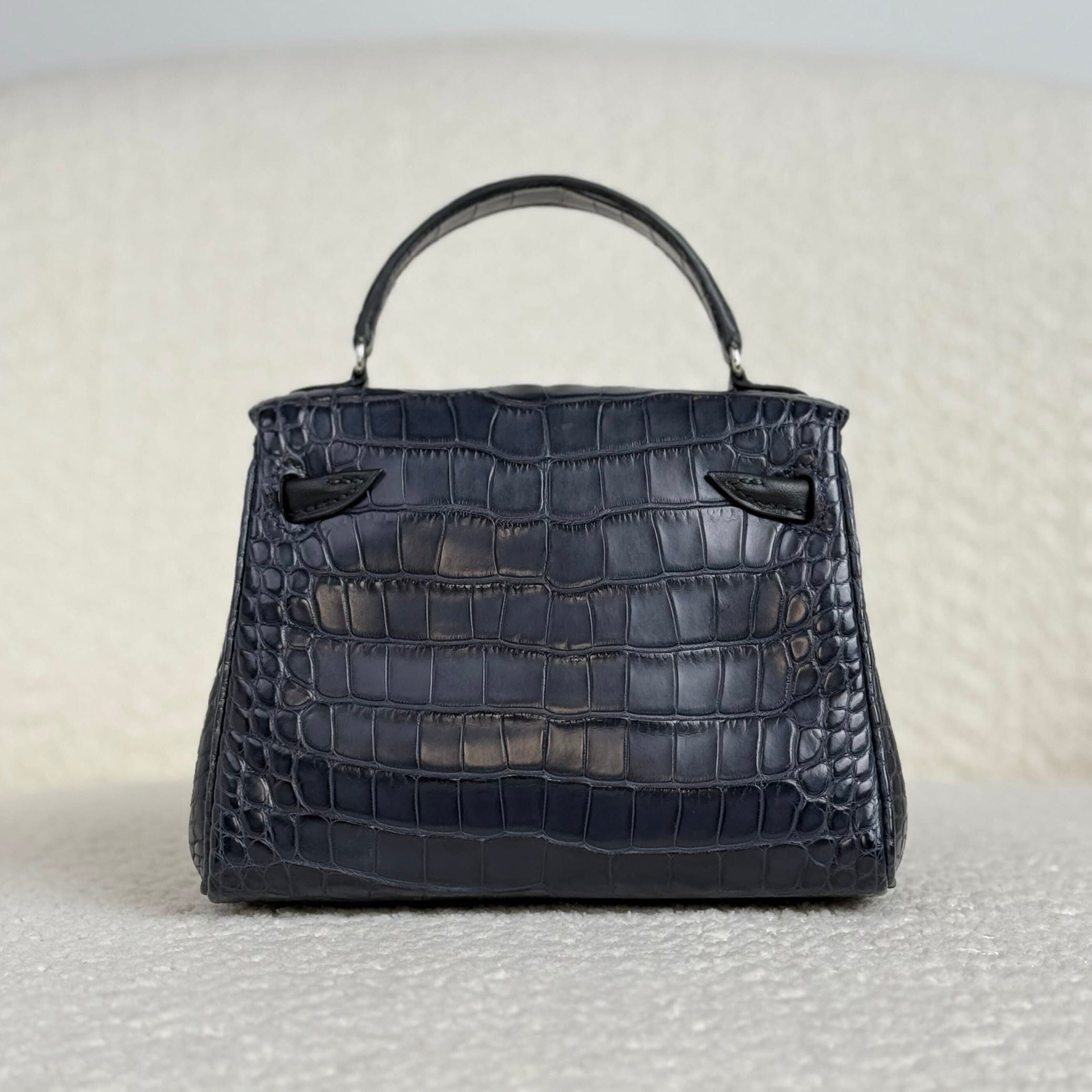 Hermès Kelly Doll Quelle Idole Bleu Indigo – Blue Alligator