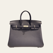 Hermès Bleu Nuit Birkin 25 Togo Palladium Hardware