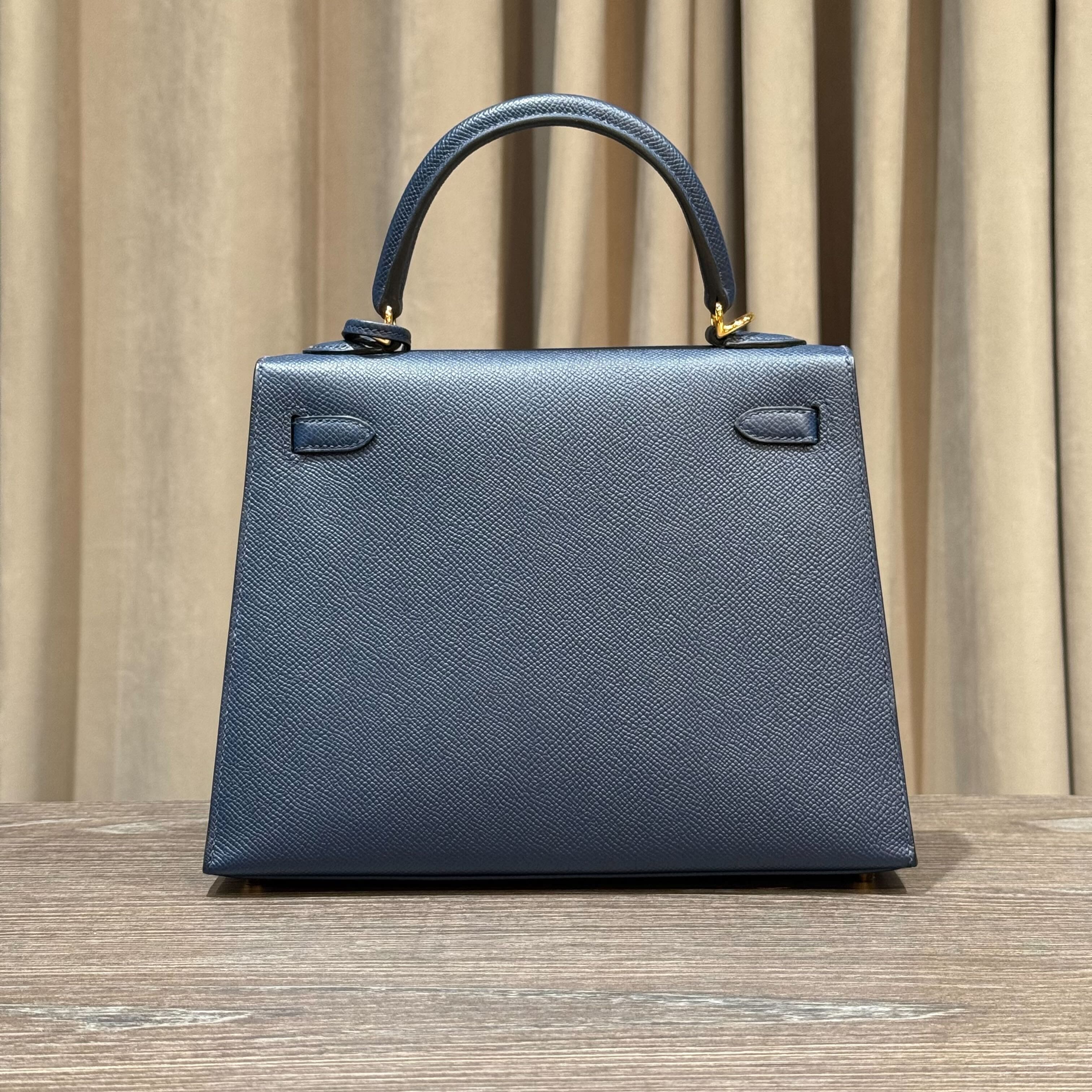 ★ＫＥＬＬＹ★ Hermès Blue Sapphire Kelly 25 – Deep Blue Kelly Sellier Gold