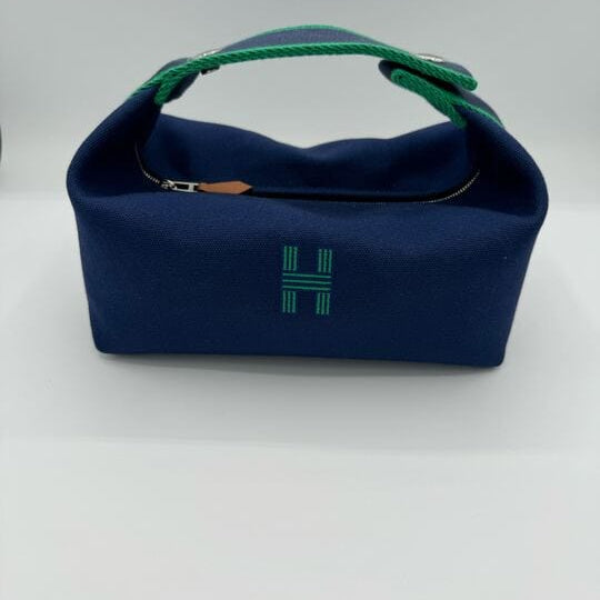 Hermés Bride A Brac PM Travel case Marine