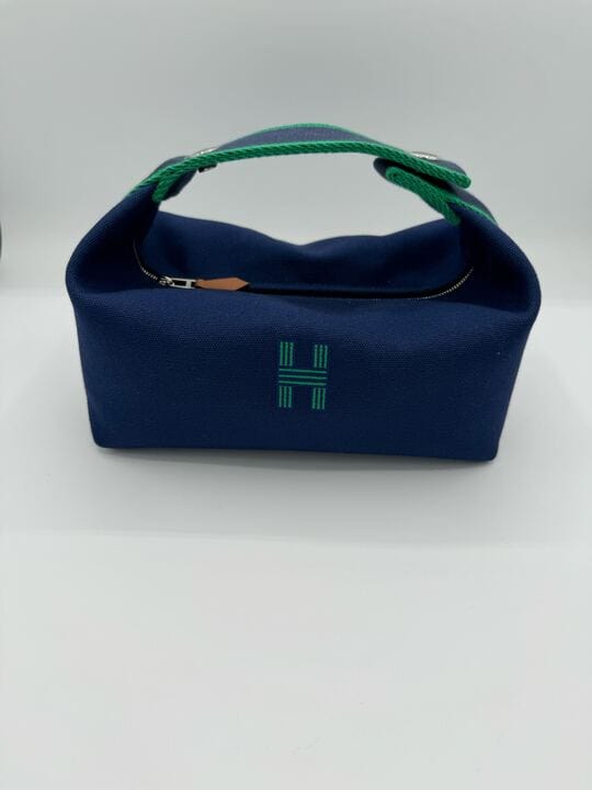 Hermés Bride A Brac PM Travel case Marine