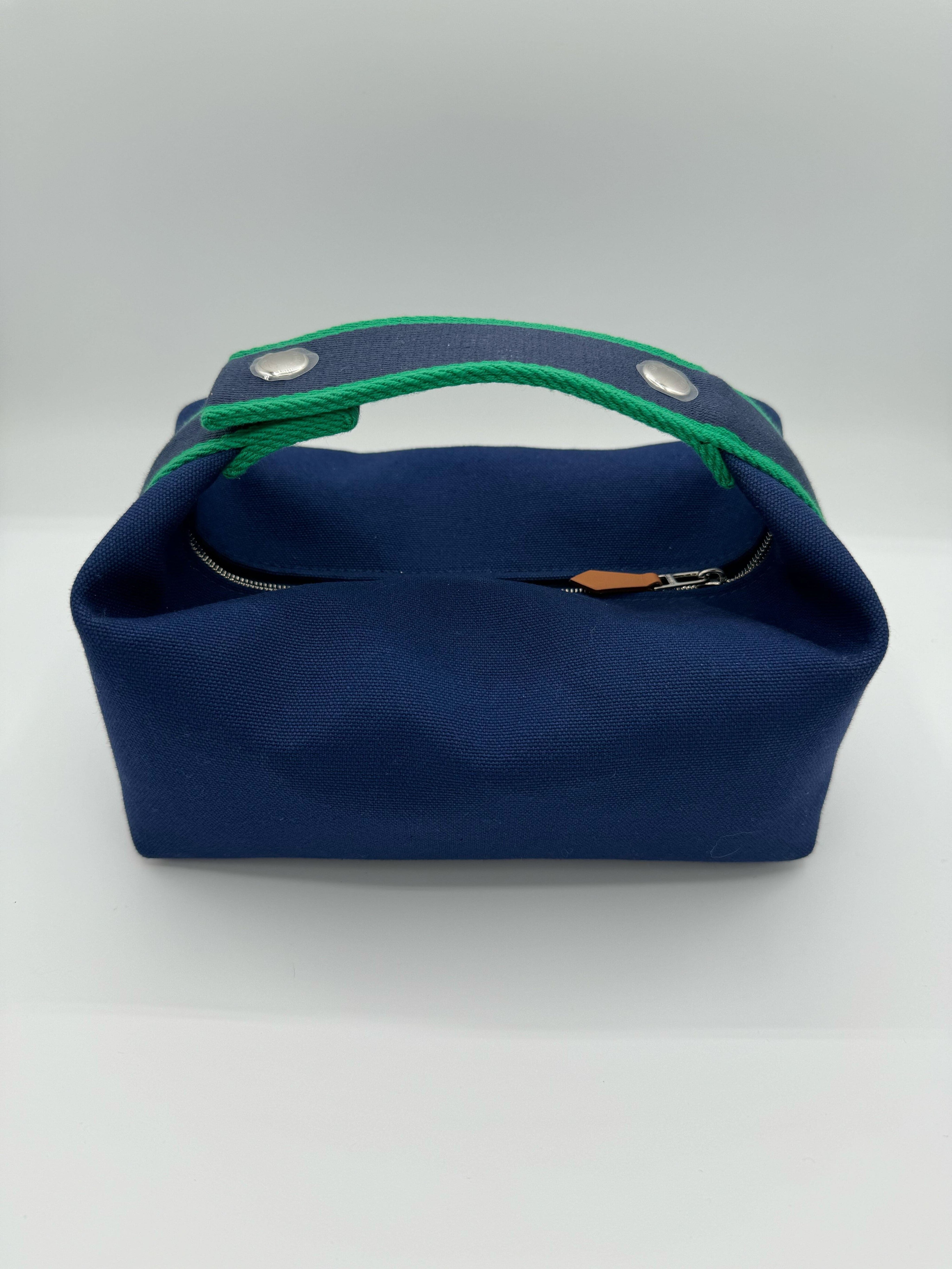 Hermés Bride A Brac PM Travel case Marine