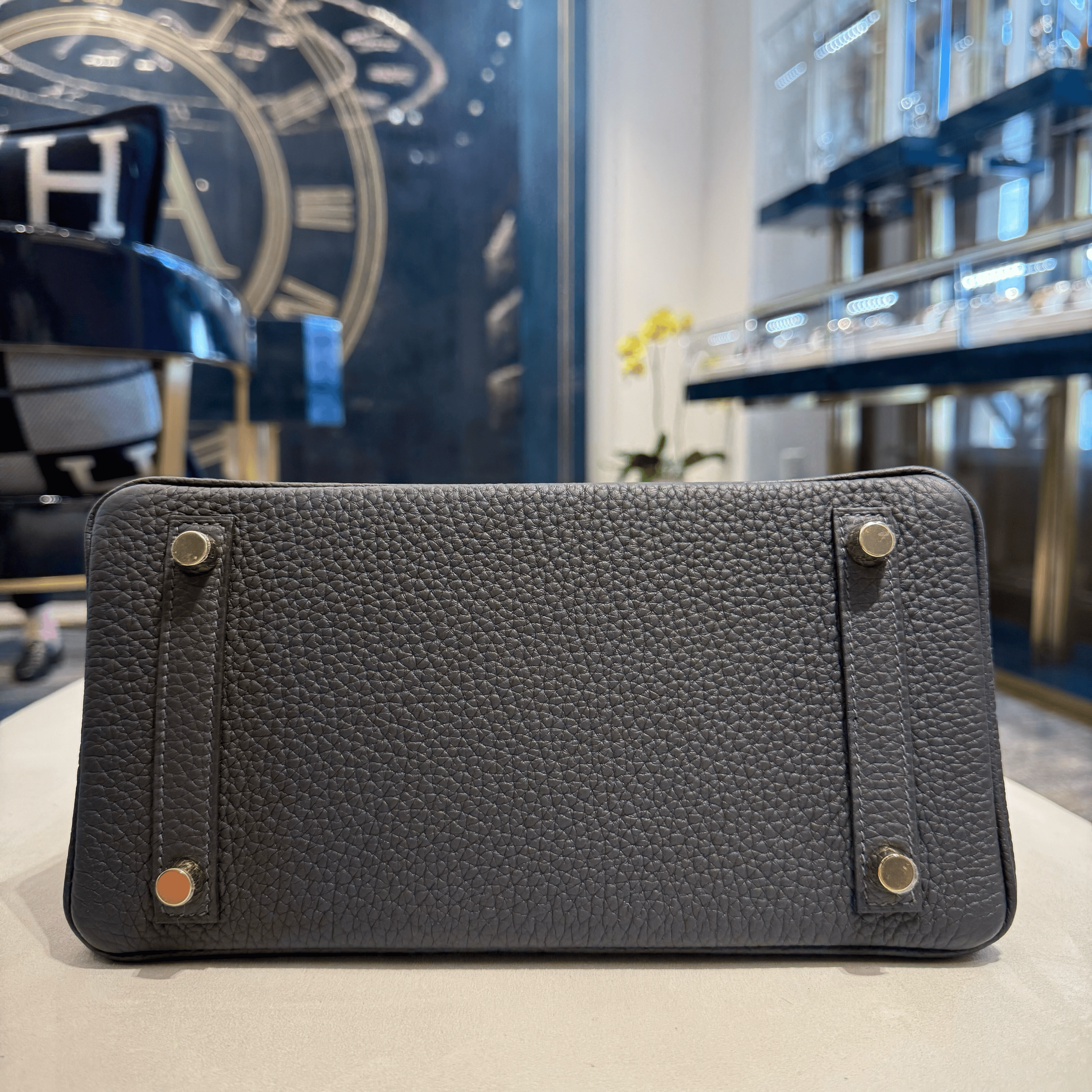 Hermès Caban Birkin 25 Togo Gold Hardware