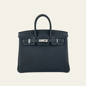 Hermès Caban Birkin 25 Togo Palladium Hardware