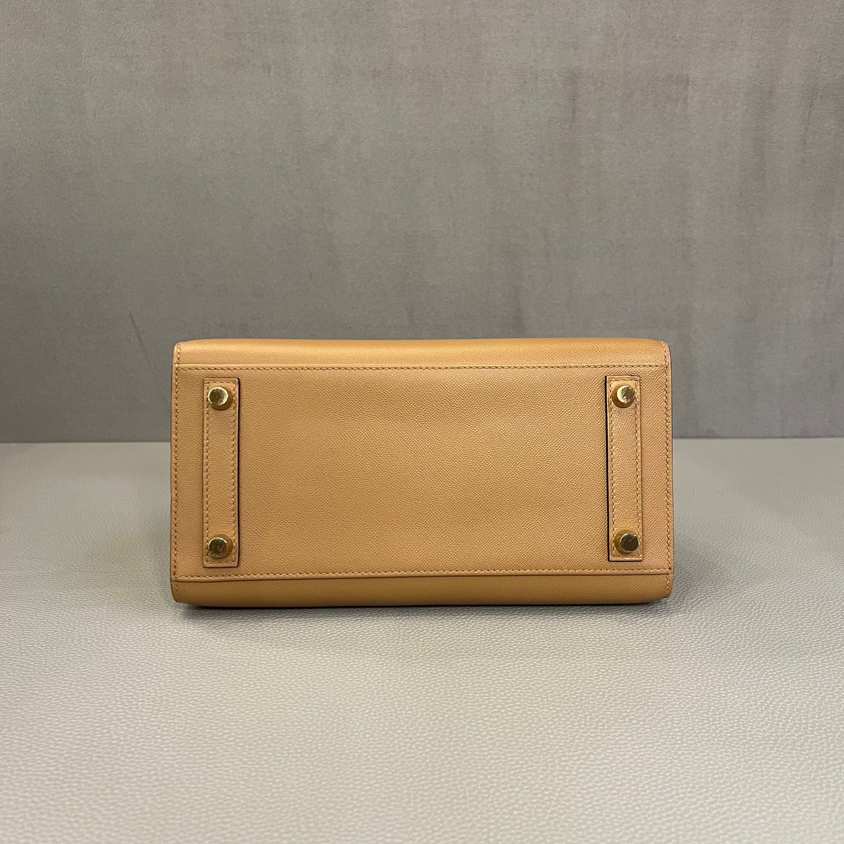 Hermès Chai Birkin Sellier 25 Veau Madame Gold Hardware