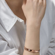 Hermés Collier de Chine Rose Gold Bracelet