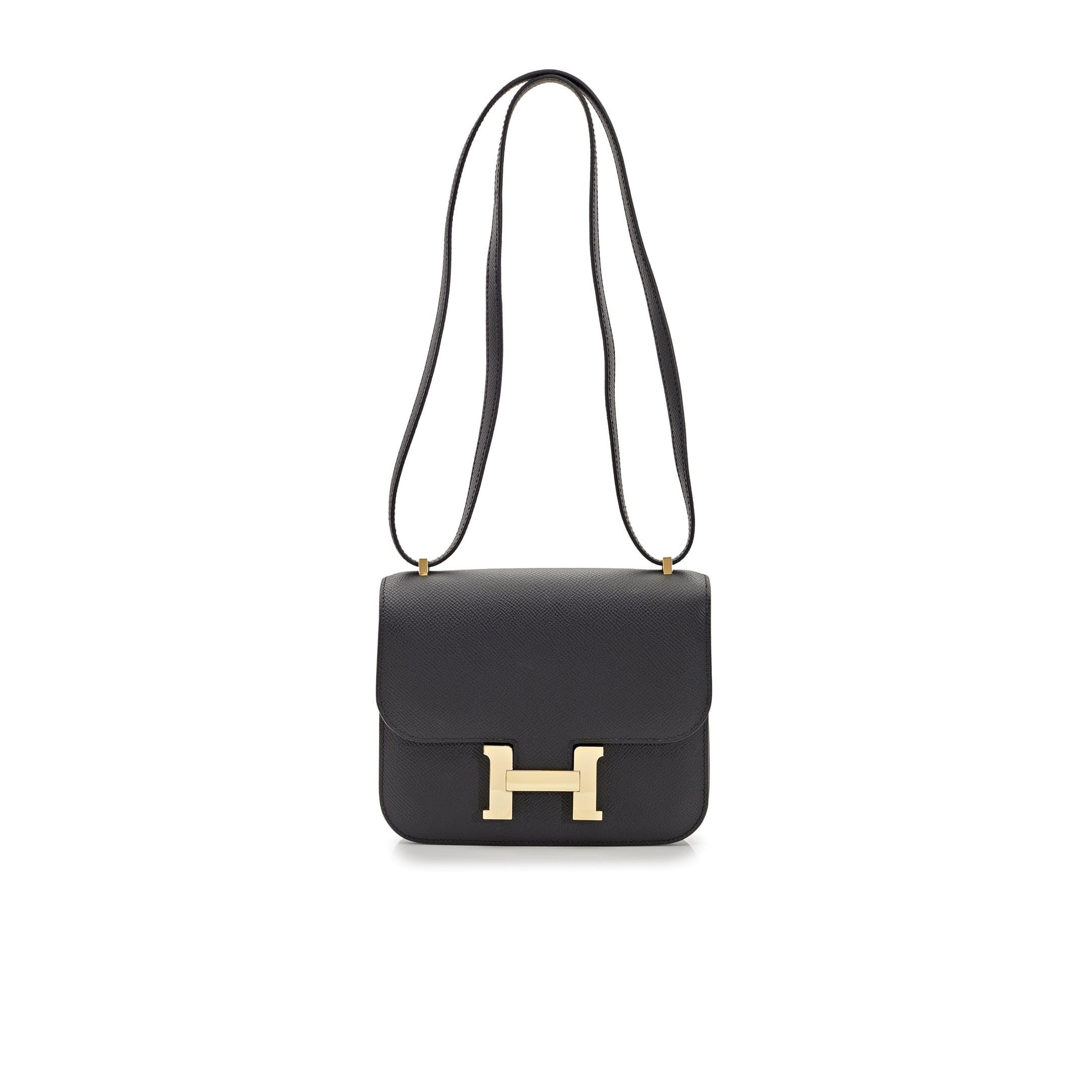 Hermes Constance 18 HSS Epsom Leather Noir Verso Gold Hardware