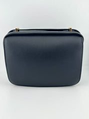 Hermes Constance 18 Mini  Evercalf  Leather 89 Noir Gold Hardware