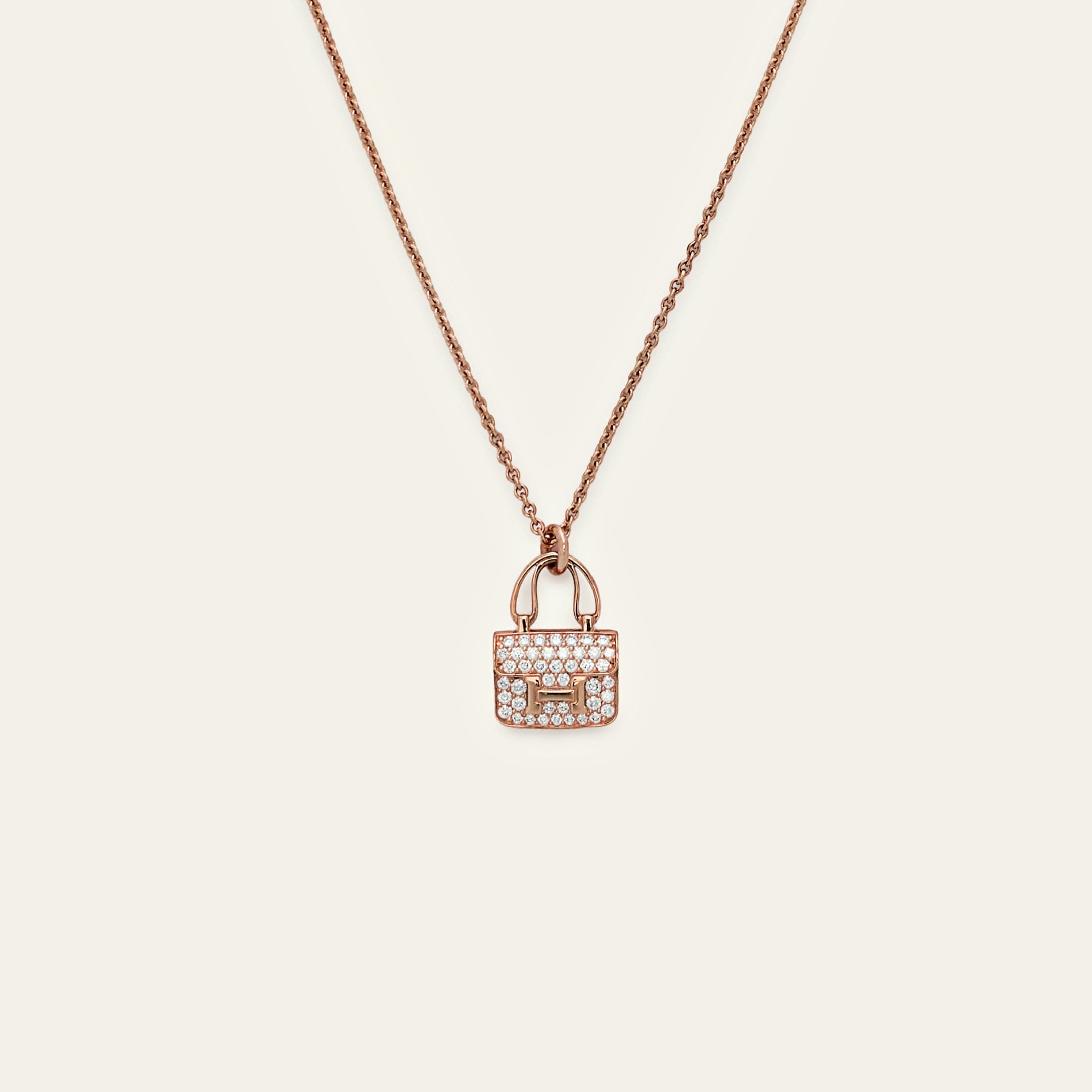 Hermés Constance Diamond Pendant