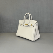 Hermès Craie Birkin 25 Togo Gold Hardware
