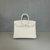 Hermès Craie Birkin 25 Togo Gold Hardware