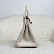 Hermès Craie Birkin 25 Togo Gold Hardware