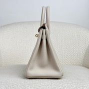 Hermès Craie Birkin 25 Togo Gold Hardware