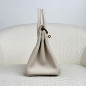 Hermès Craie Birkin 25 Togo Gold Hardware