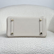 Hermès Craie Birkin 25 Togo Gold Hardware