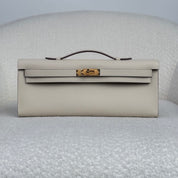 Hermès Craie Kelly Cut Swift Gold Hardware