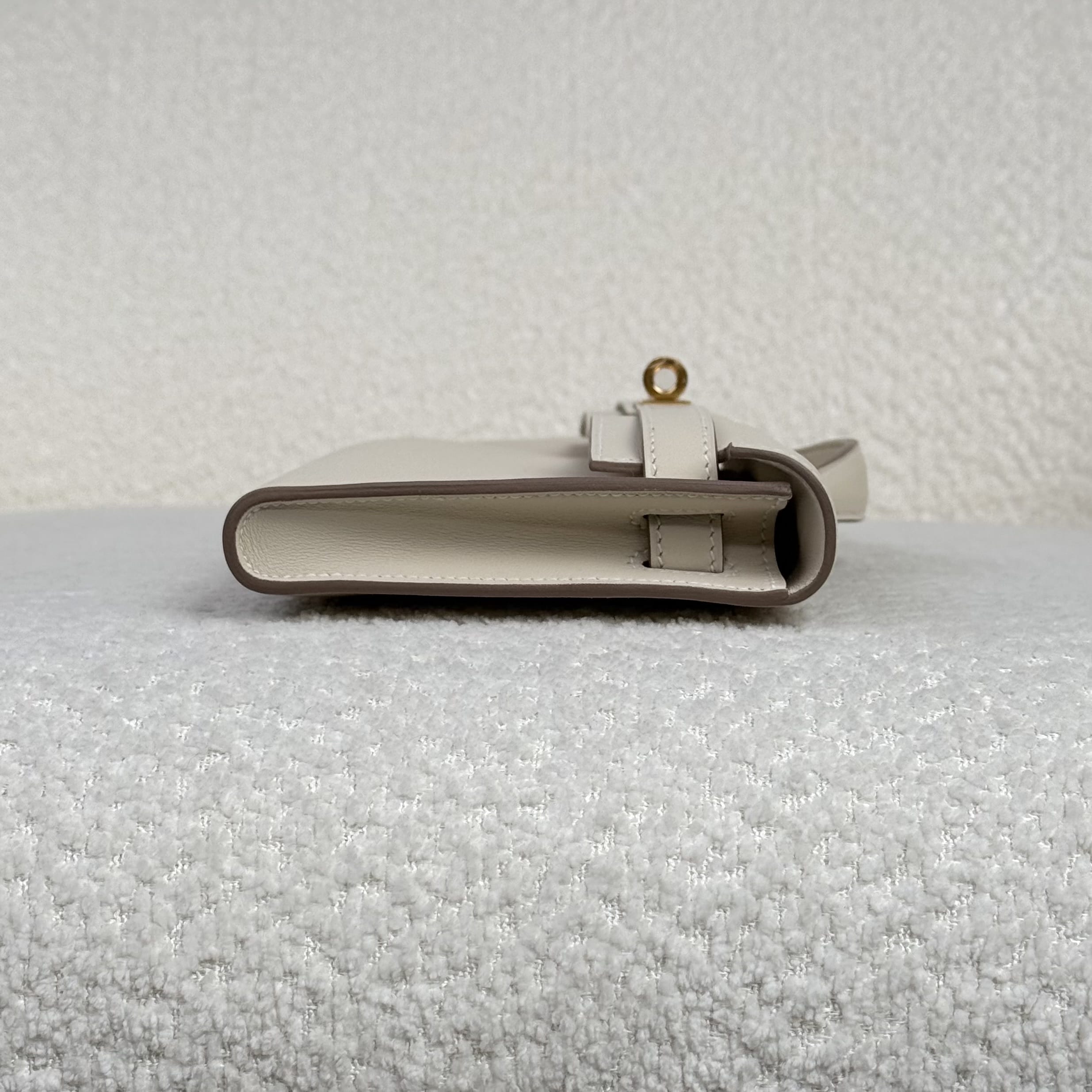 Hermès Craie Kelly Cut Swift Gold Hardware