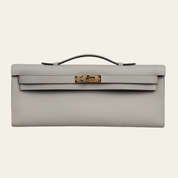Hermès Craie Kelly Cut Swift Gold Hardware