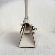 Hermès Craie Mini Kelly En Desordre 20 Epsom Palladium Hardware Limited Edition