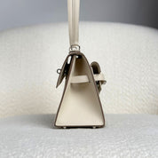 Hermès Craie Kelly En Desordre Sellier 20 Epsom Palladium Hardware Limited Edition