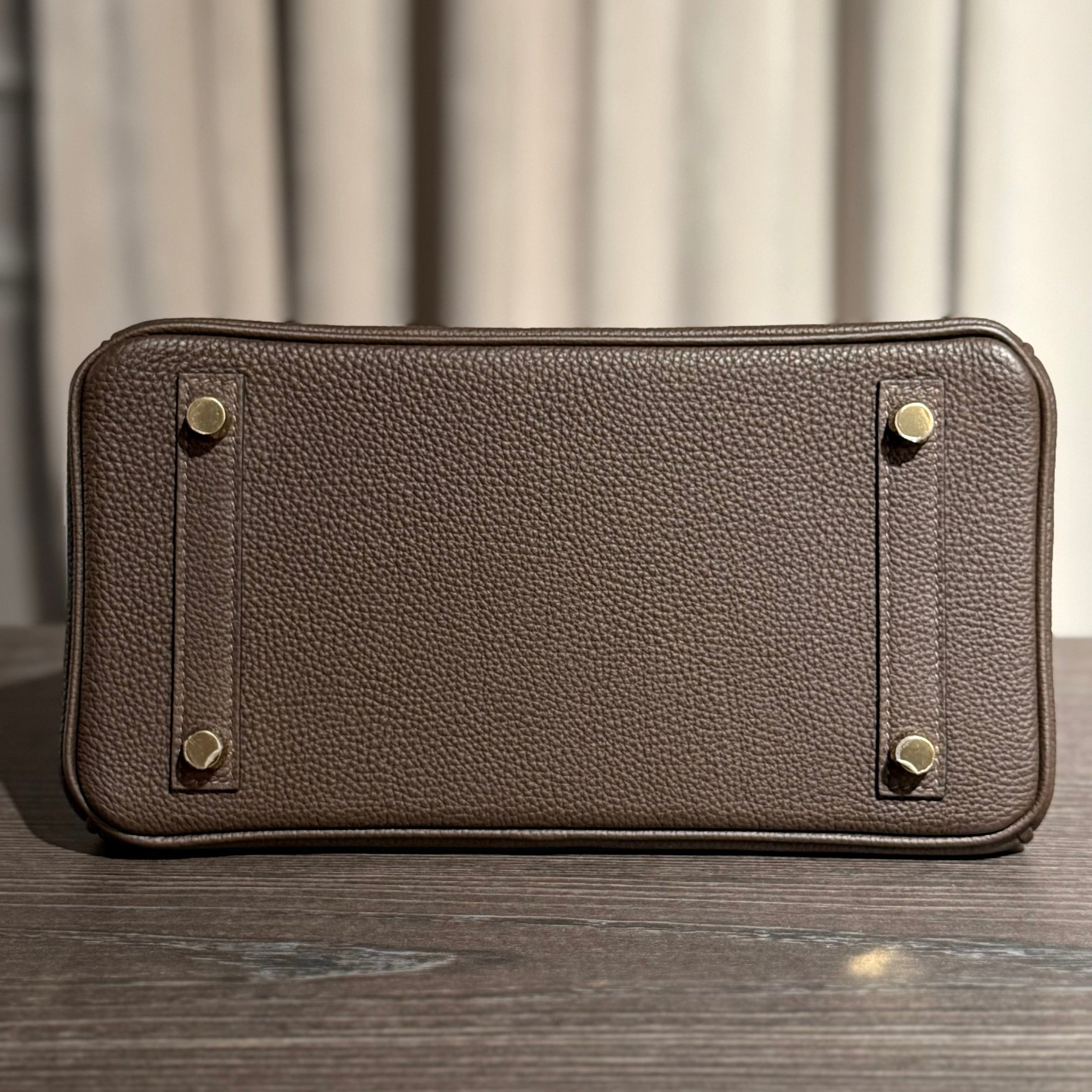 Hermès Ecorce Birkin 25 Togo Gold Hardware