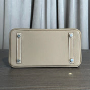 Hermès Etoupe Birkin 25 Togo Palladium Hardware