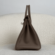 Hermès Etoupe Birkin 25 Togo Palladium Hardware