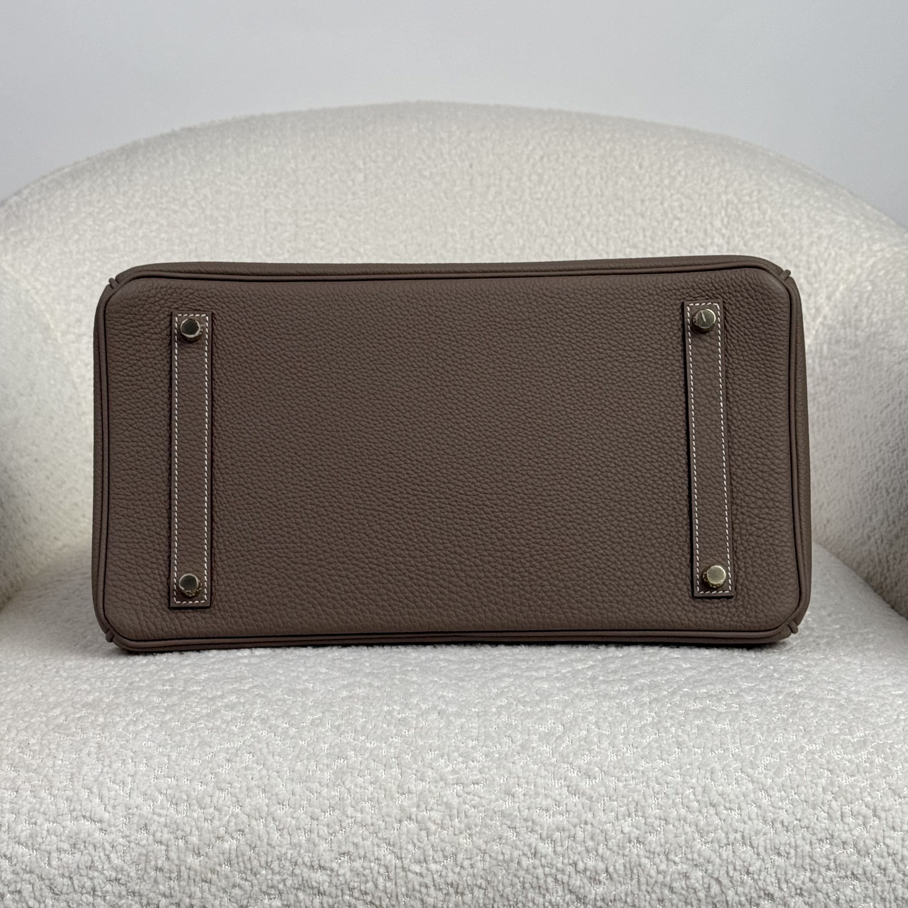 Hermès Birkin 35 Etoupe – Taupe Birkin Bag Togo Gold Hardware