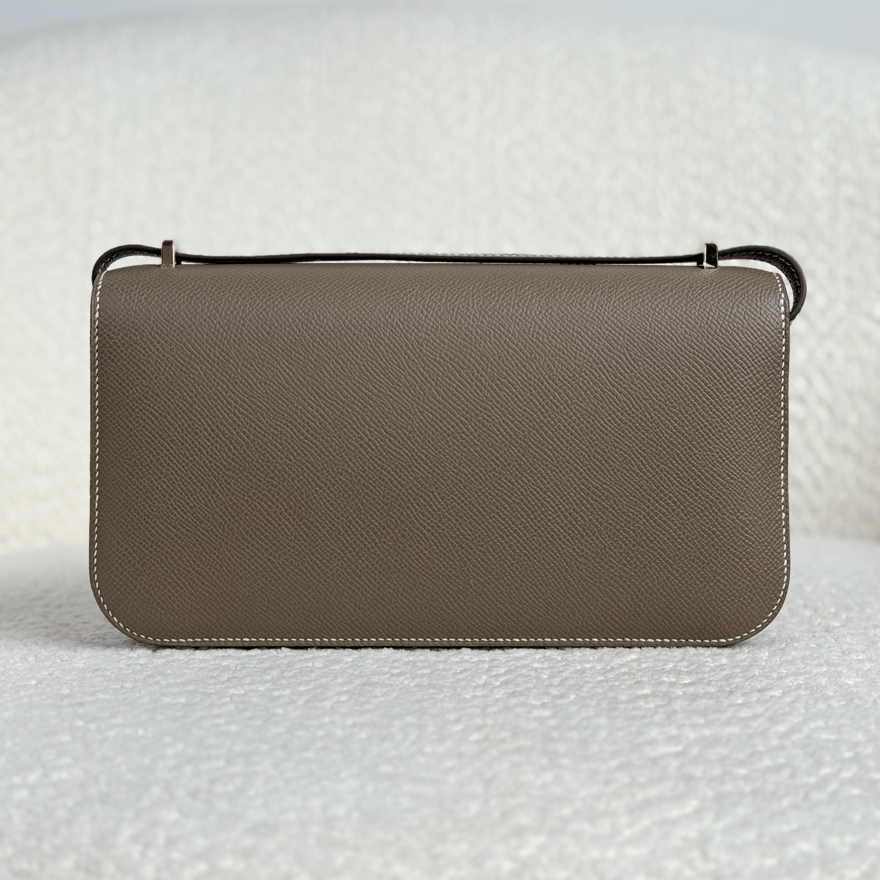 Hermès Etoupe Constance Elan Epsom Rose Gold Hardware