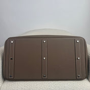 Hermès Etoupe HAC Birkin 50 Togo Palladium Hardware
