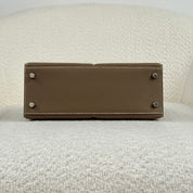 Hermès Etoupe Kelly 25 Swift Padded Palladium Hardware Limited Edition