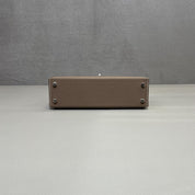 Hermès Etoupe Mini Kelly Sellier 20 Epsom Palladium Hardware