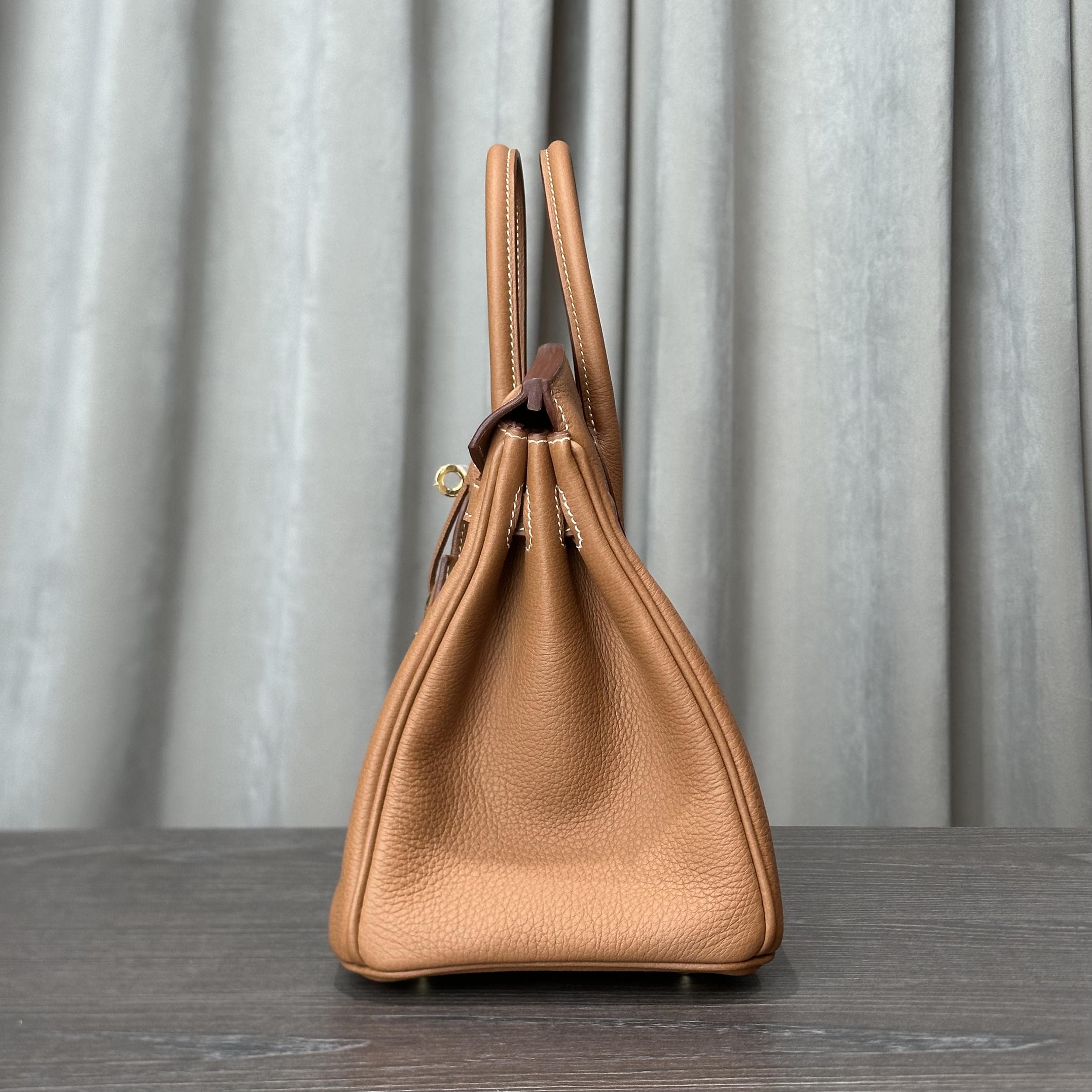 Hermès Gold Birkin 25 Togo Gold Hardware