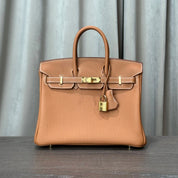 Hermès Gold Birkin 25 Togo Gold Hardware