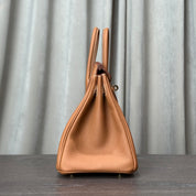 Hermès Gold Birkin 25 Togo Gold Hardware