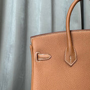 Hermès Gold Birkin 25 Togo Gold Hardware