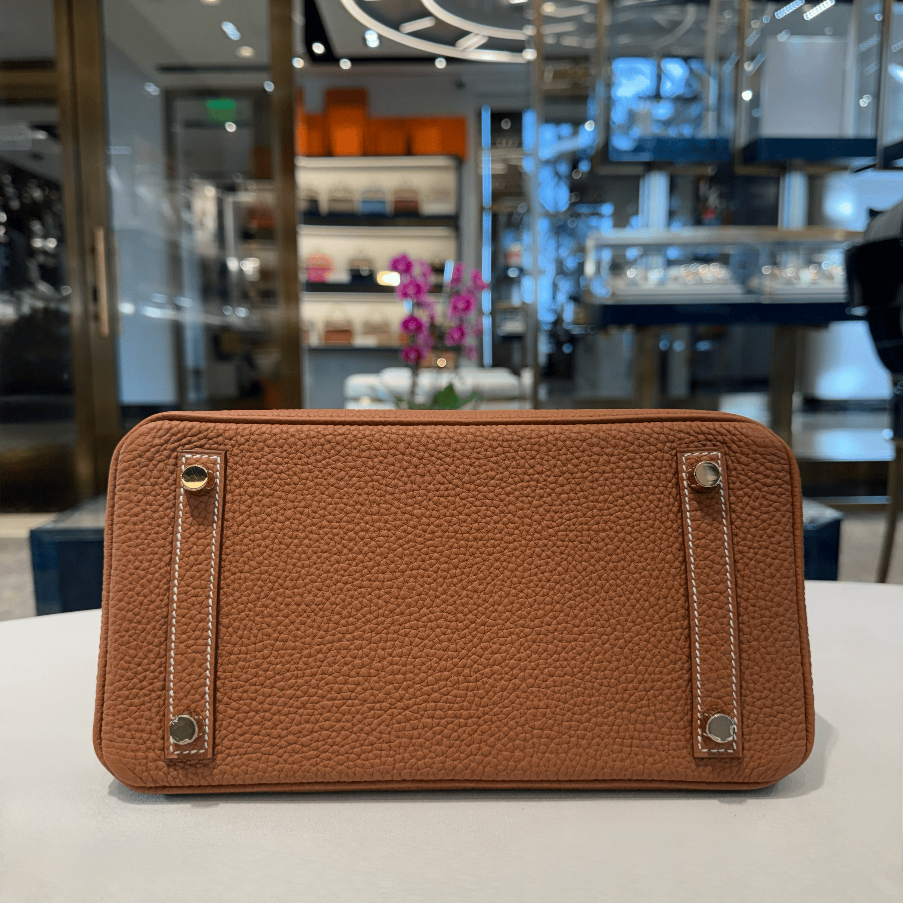Hermès Gold Birkin 25 Togo Gold Hardware