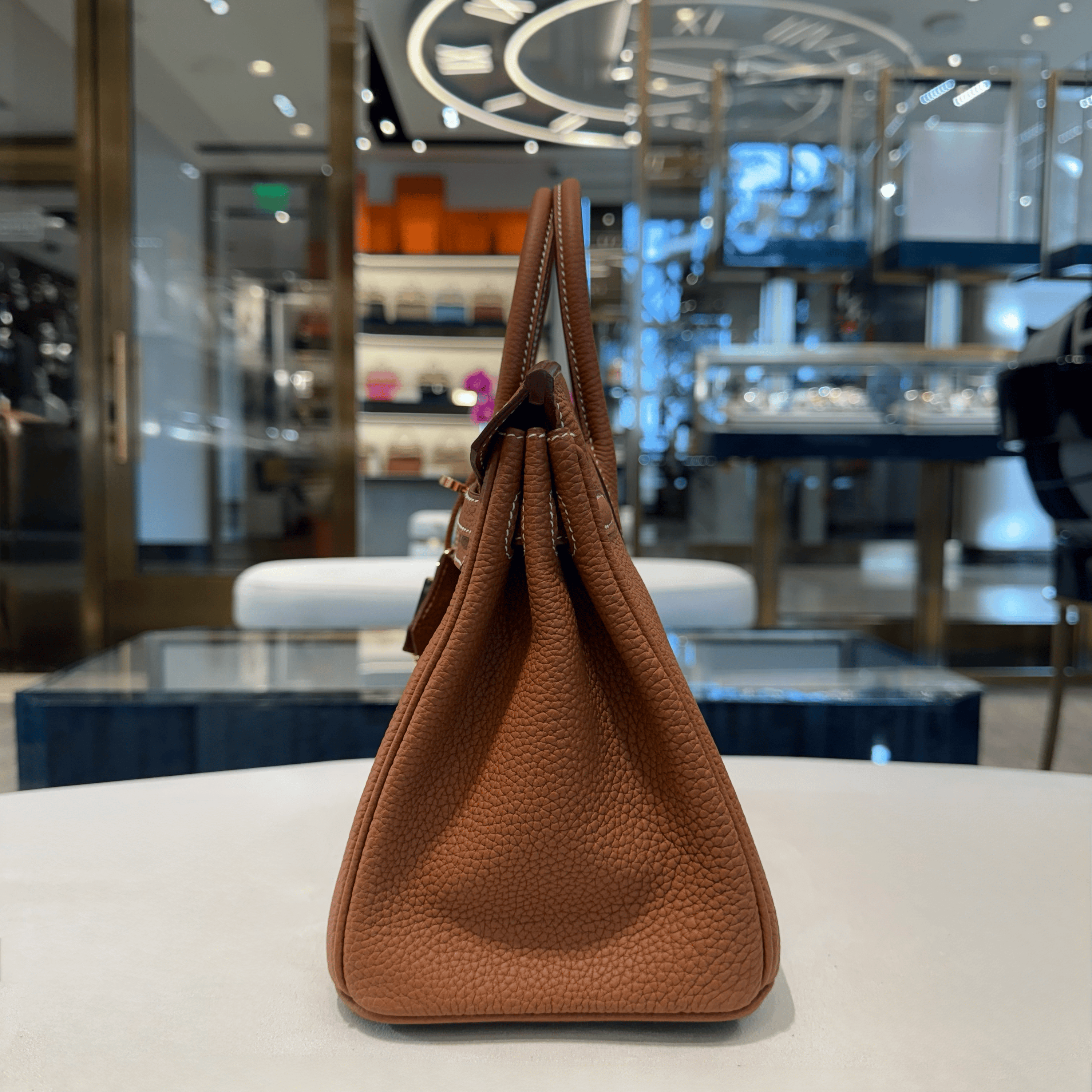 Hermès Gold Birkin 25 Togo Gold Hardware