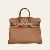 Hermès Gold Birkin 25 Togo Palladium Hardware