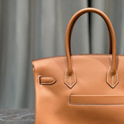 Hermès Gold Birkin 30 Colormatic Swift Palladium Hardware Limited Edition