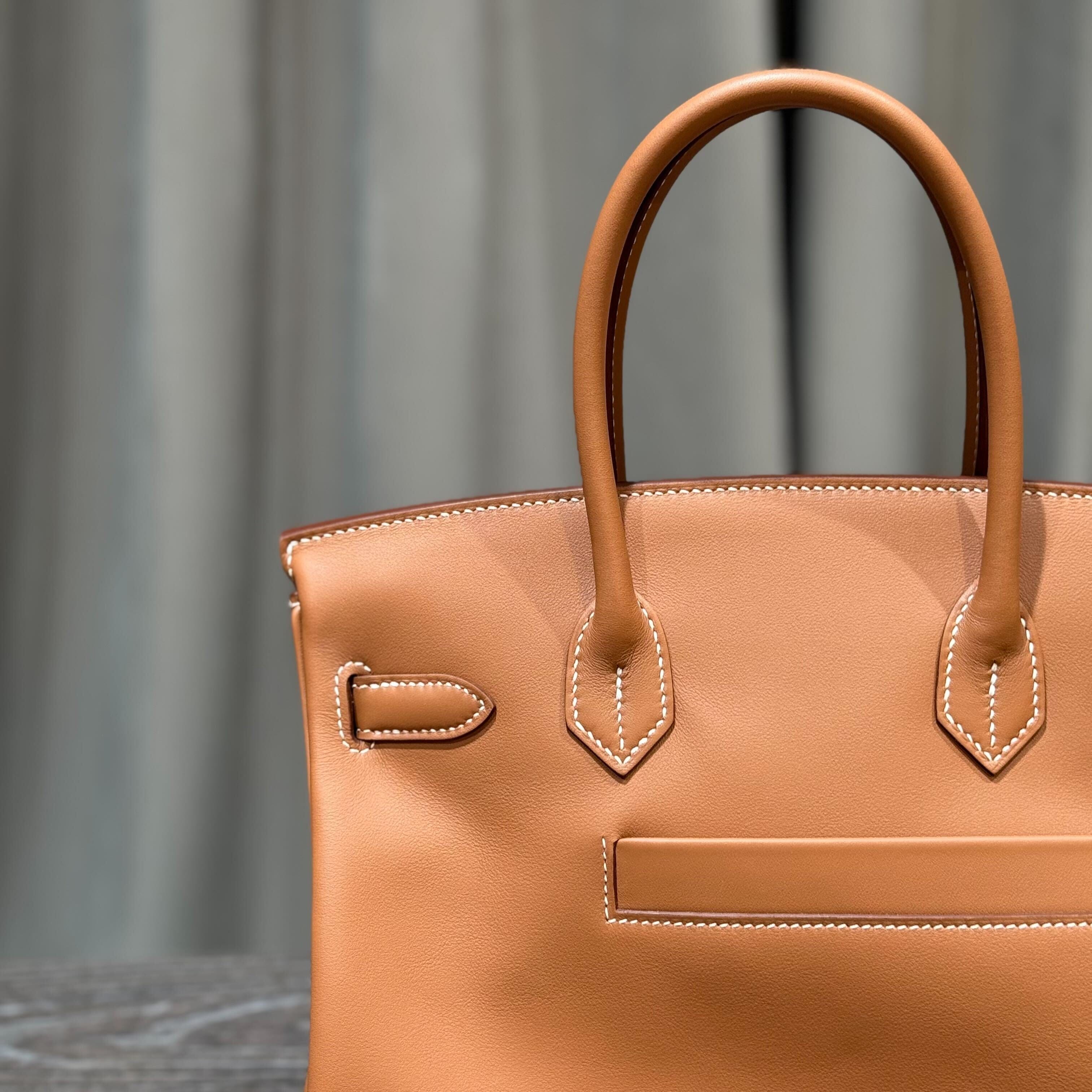 Hermès Gold Birkin 30 Colormatic Swift Palladium Hardware Limited Edition