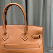 Hermès Gold Birkin 30 Colormatic Swift Palladium Hardware Limited Edition