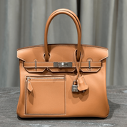 Hermès Gold Birkin 30 Colormatic Swift Palladium Hardware Limited Edition