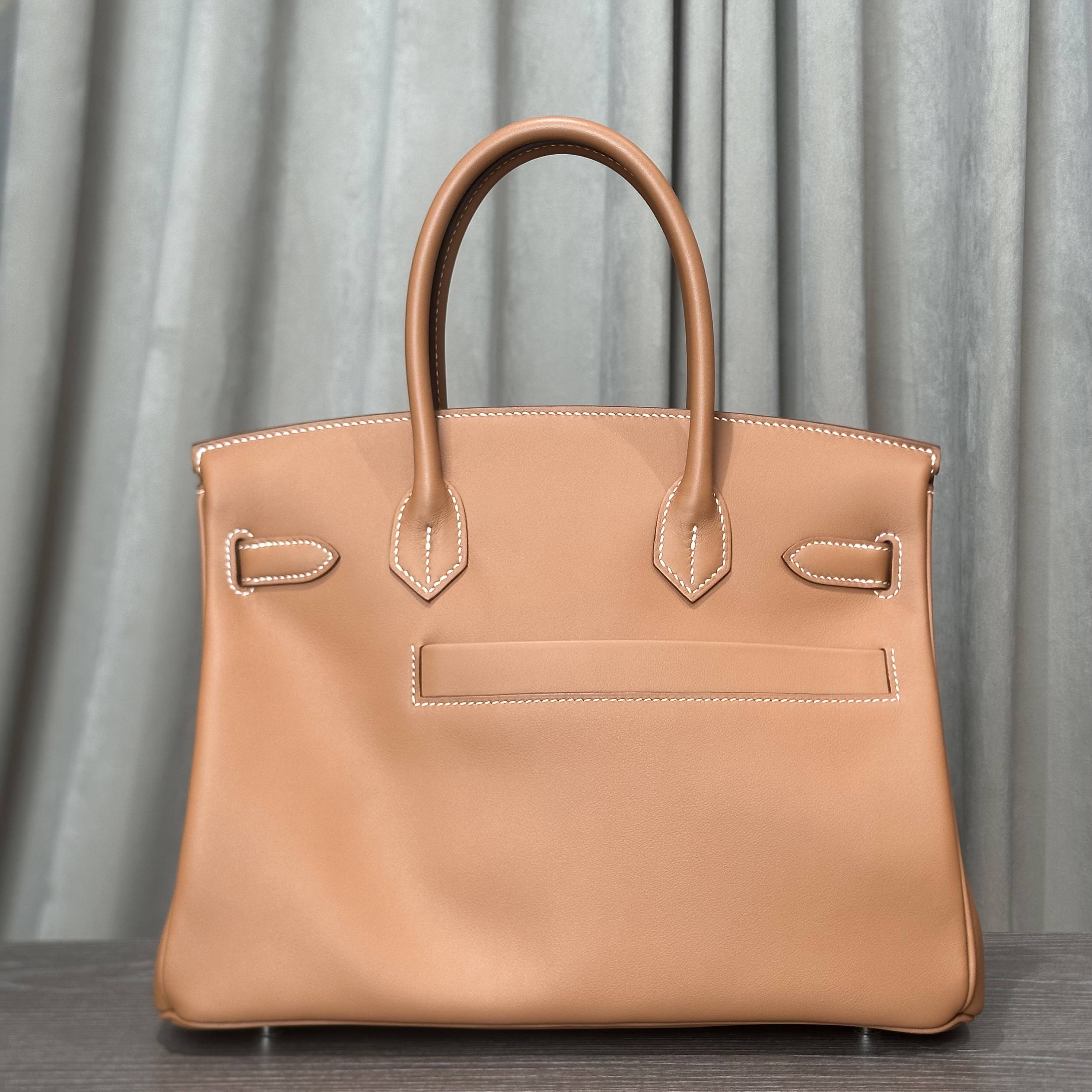 Hermès Gold Birkin 30 Colormatic Swift Palladium Hardware Limited Edition