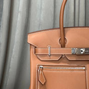 Hermès Gold Birkin 30 Colormatic Swift Palladium Hardware Limited Edition