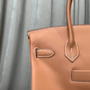 Hermès Gold Birkin 30 Colormatic Swift Palladium Hardware Limited Edition