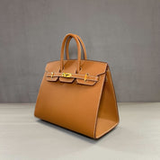 Hermès Gold Birkin Sellier 25 Epsom Gold Hardware