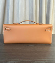 Hermès Gold Kelly Cut Swift Gold Hardware