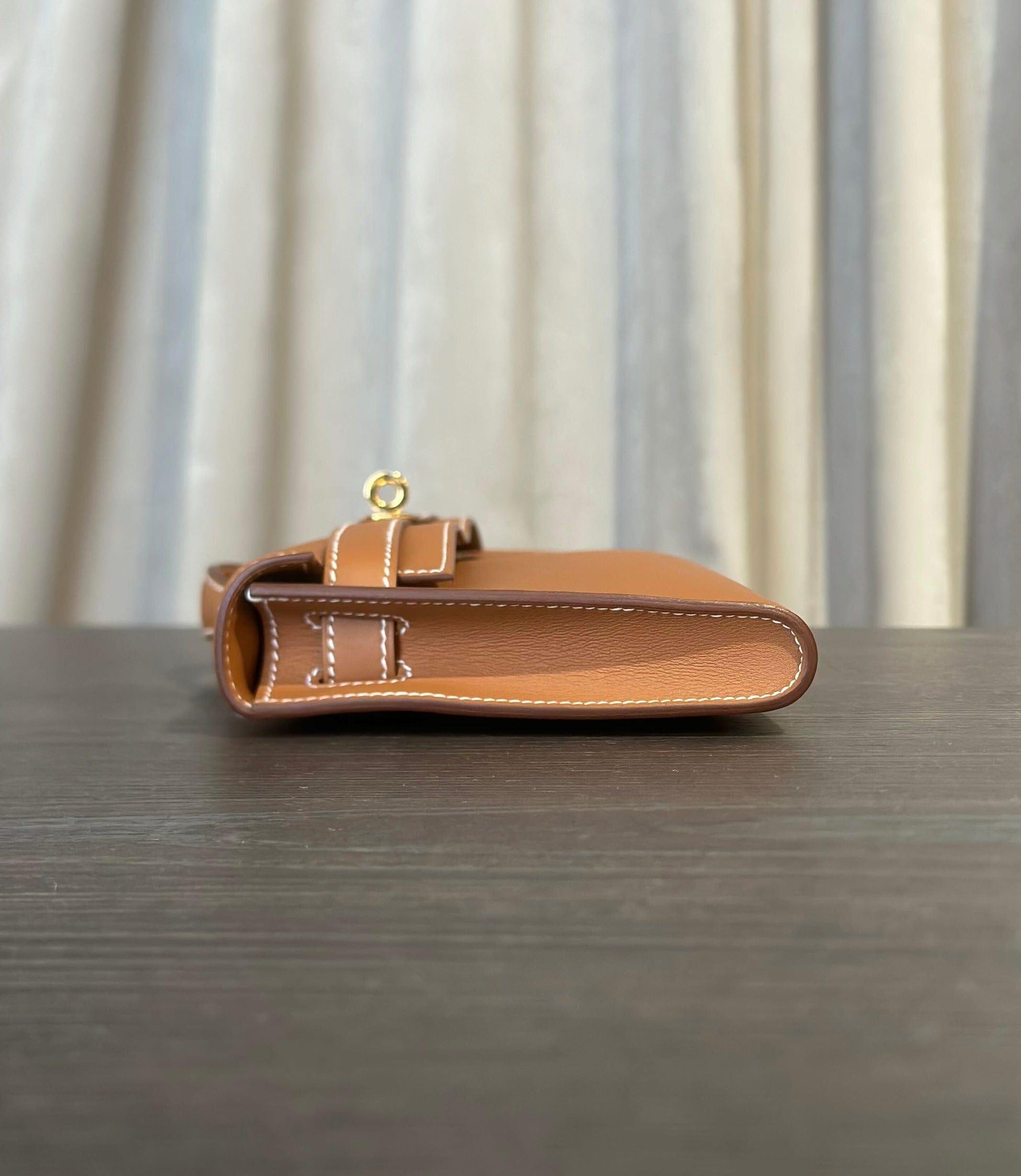 Hermès Gold Kelly Cut Swift Gold Hardware